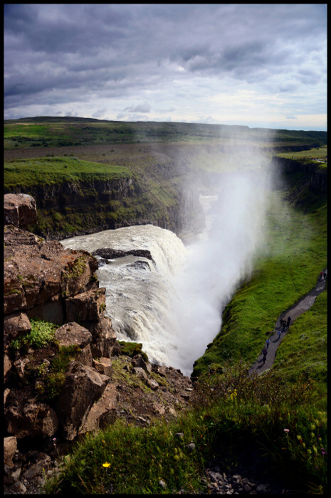 Vodopád Gullfoss