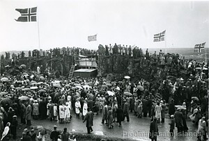 Vyhlášení republiky Island, 1944