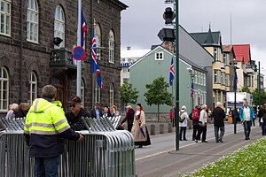 Přípravy oslav v Reykjavíku